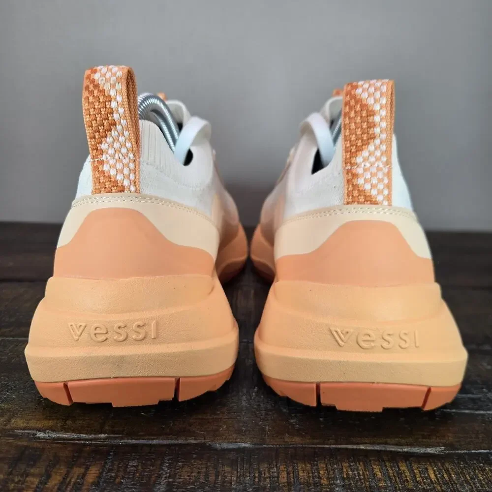 Vessi Stormburst Lowtop Womens Size 10 Waterproof Shoes Sneakers Hiking Sunstone